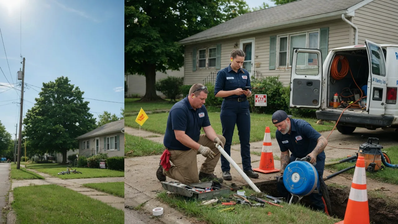 Sewer Line Repair in New Geneva, PA near me